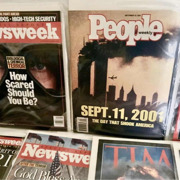 7 Issues Mint Condition Sealed September 11 2001 Magazines - Picture 3 of 7